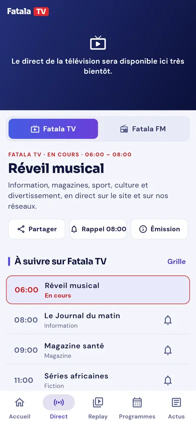 Direct télévision